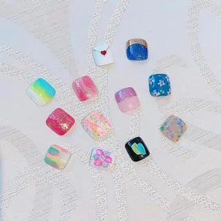 ネイル ☀️9:00受付可能 Rakuunのんのネイルデザイン