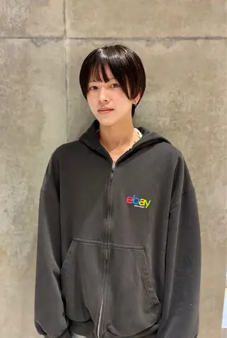 ショート メンズ 篠江 廉のヘアスタイル