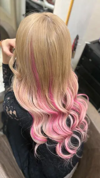 ロング アンククロス/ ♡ayu♡のヘアスタイル