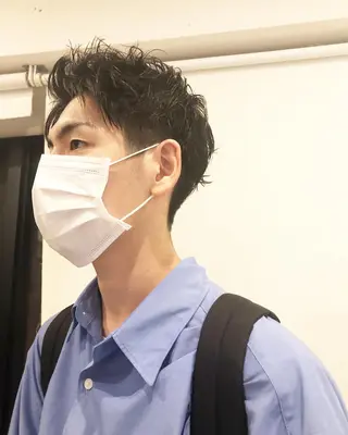 ヘアアレンジ メンズ メンズ特化✂️栗原 侑也のヘアスタイル