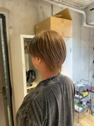 カラー メンズ 大 場のヘアスタイル