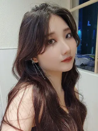 ロング Nanako。/韓国 ハッシュカットのヘアスタイル