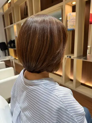 ショート maniCREARE所属・しもこし ありさのヘアスタイル