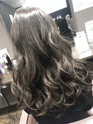 ロング カラー pep natsumiのヘアスタイル