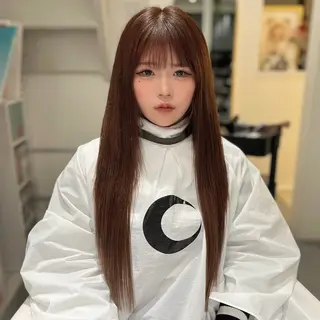 ロング カラーモデル募集中 ‎🤍AMANE🤍のヘアスタイル