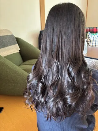 ロング ヘアアレンジ kingdom青山店 小宮愛理のヘアスタイル