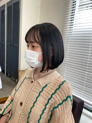 ショート 大島桃花 / 表参道 透明感カラーのヘアスタイル