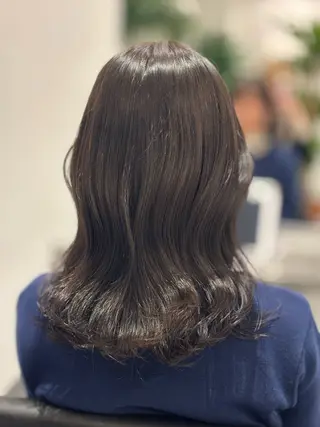 ミディアム カラー 🎀透明感× 赤み消し🎀正源のヘアスタイル