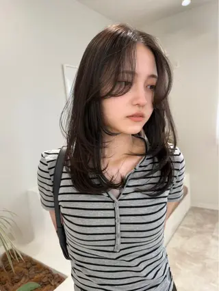 ミディアム 古堅 一正のヘアスタイル