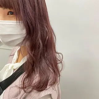 ミディアム カラー ヘアアレンジ mai🍑暖色カラー /レイヤー💖のヘアスタイル