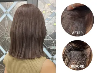 ミディアム カラー Calenda/ パーソナル美髪サロンのヘアスタイル