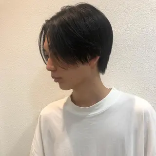 ショート メンズ 柳田 駿のヘアスタイル