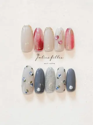 ネイル ジョリフィーユ 中出のネイルデザイン