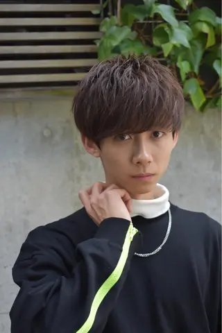 メンズ ハイトーン職人 ♡中島凱人のヘアスタイル