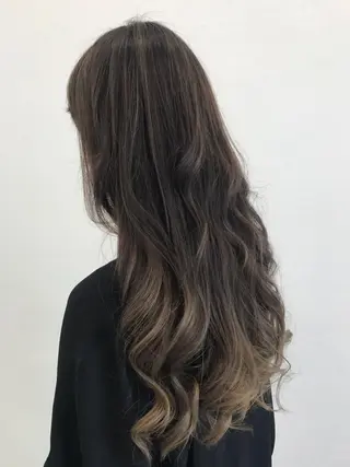 セミロング 星野 慎也のヘアスタイル