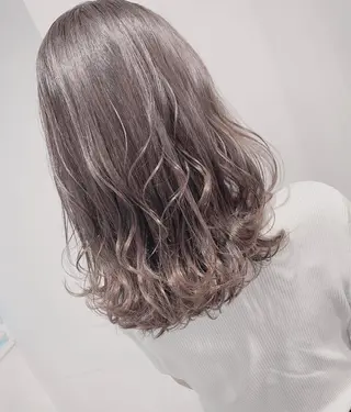 ミディアム カラー 🏆ウルフ/レイヤー 指名No.1山口圭佑のヘアスタイル