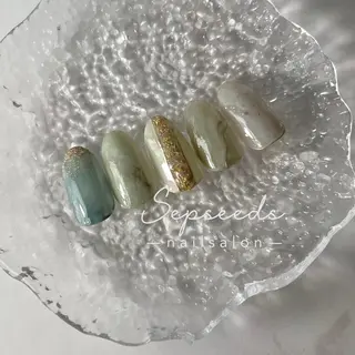 ネイル Sepseeds. 🌱朝9時～OK🤲のネイルデザイン