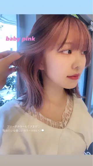 ミディアム ano ♡のヘアスタイル
