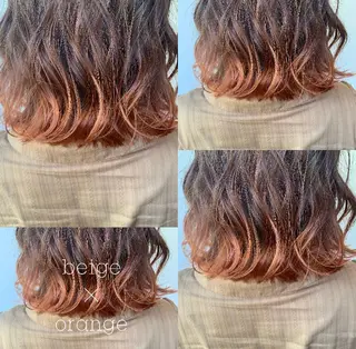 カラー パーマ ヘアアレンジ メンズ キッズ RIYA❤︎ Aujuaソムリエのヘアスタイル