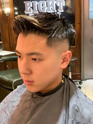 ショート メンズ 🎱メンズフェード 特化HYOGA🎱のヘアスタイル