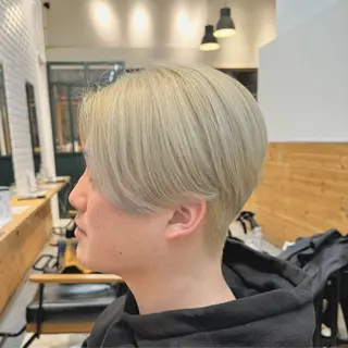 ショート メンズ 柏木 海斗のヘアスタイル