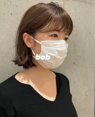 ショート カラー パーマ ヘアアレンジ ネイル マツエク・マツパ Miku /ボブのヘアスタイル