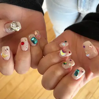 ネイル Nail ヌシん家 AKANEのネイルデザイン