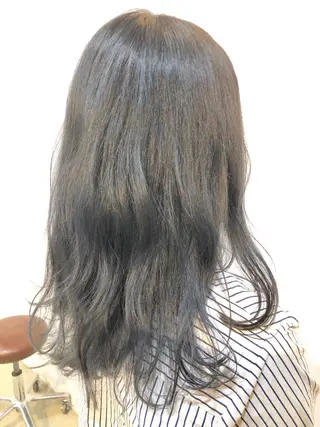ミディアム カラー cherir髪質改善 パーソナルカラー診断のヘアスタイル