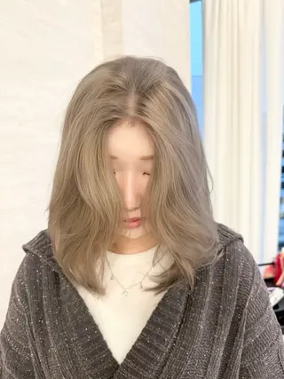 カラー 本場韓国ヘア特化 아이비/Aibiのヘアスタイル