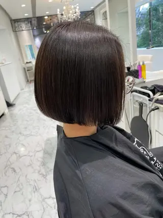 ショート 髪質改善縮毛矯正✨ ナリタユウヤのヘアスタイル