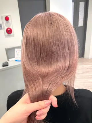 ロング ♡似合わせハイトーン ♡maiのヘアスタイル