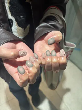 ネイル mano Hanaのネイルデザイン