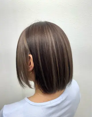 カラー ダブルスキルエクステ /羽エクステ白石宇由のヘアスタイル