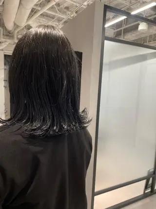 ミディアム 🐺ウルフ/レイヤー カット/高嶋湧大のヘアスタイル