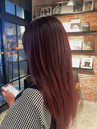 ロング カラー rin 🖤〈大宮〉のヘアスタイル