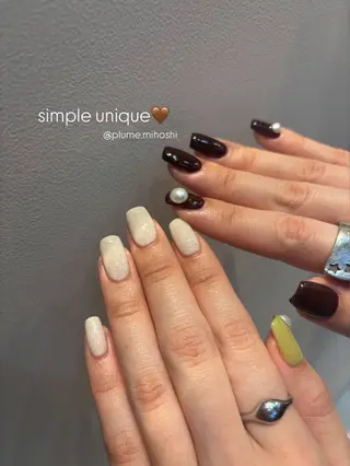 ネイル plume. MIHOSHIのネイルデザイン