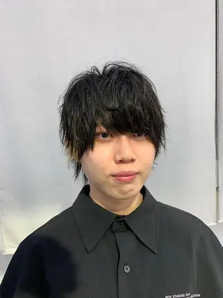 ミディアム カラー メンズ 🏆メンズヘア特化 🥇代表りんぺーのヘアスタイル