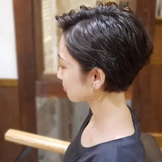 ショート 槌本 健成のヘアスタイル