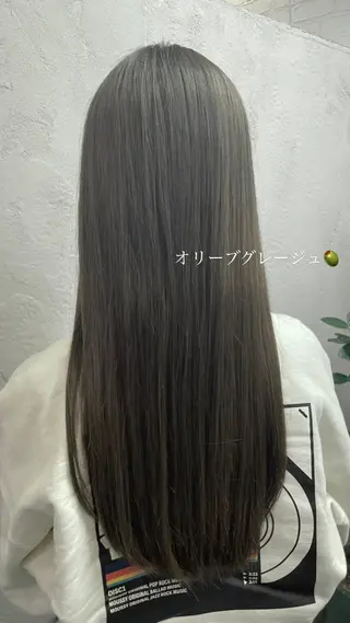 ロング カラー 髪質改善カラー🫧 西岡 有希のヘアスタイル