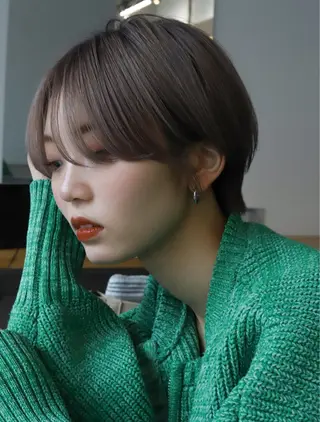 ショート ショート/ボブ/ 渋谷/表参道/星優斗のヘアスタイル