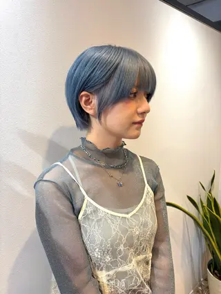 ショート 💝ブリーチ ショート/れい💝のヘアスタイル