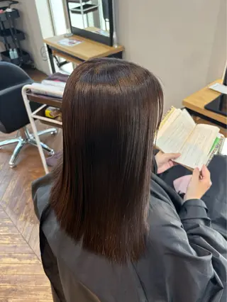 ミディアム 🪷est hair Lunaのヘアスタイル