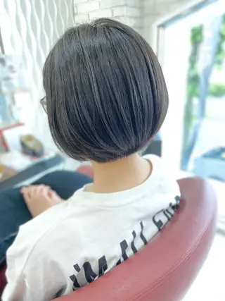 ショート 【髪質改善×カラー】 QUALIS沓掛貴浩のヘアスタイル