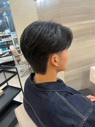 ショート メンズ 🦋Yui🦋透明感 /ベージュ/Wカラーのヘアスタイル