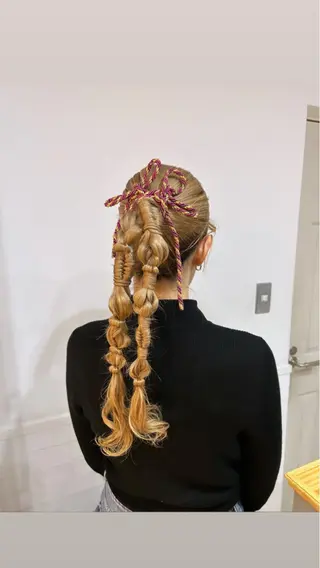 ロング ヘアアレンジ 横浜／メンズ／ボブ／ 優希のヘアスタイル