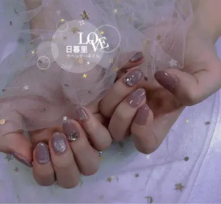 ネイル ラベンダー💖日暮里 ルル💖ネイルのネイルデザイン