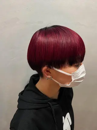 ショート カラー Ryo リョウのヘアスタイル