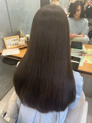 ロング 神作 汐里　江古田 /透明感カラー🌿のヘアスタイル