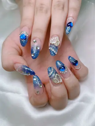 ネイル lucky nail 歌舞伎町のネイルデザイン