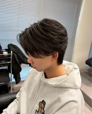 ショート メンズ 村上 竜雅のヘアスタイル